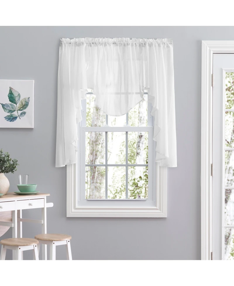 Ricardo Sea Glass Swag Pair Curtain 62"W x 38"L