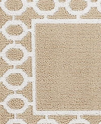 Jean Pierre Christine Trellis Border Tufted Runner Rug