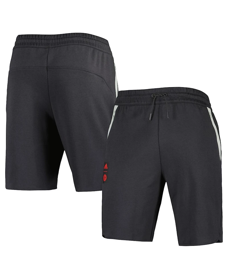 Men's adidas Black Chicago Fire 2023 Player Travel Shorts