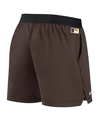 Women's Nike Brown San Diego Padres Authentic Collection Team Performance Shorts