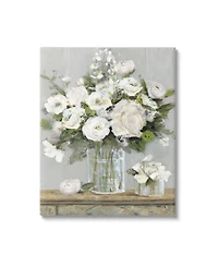 Stupell Industries Country Floral Scene Canvas Wall Art, 24" x 1.5" x 30"