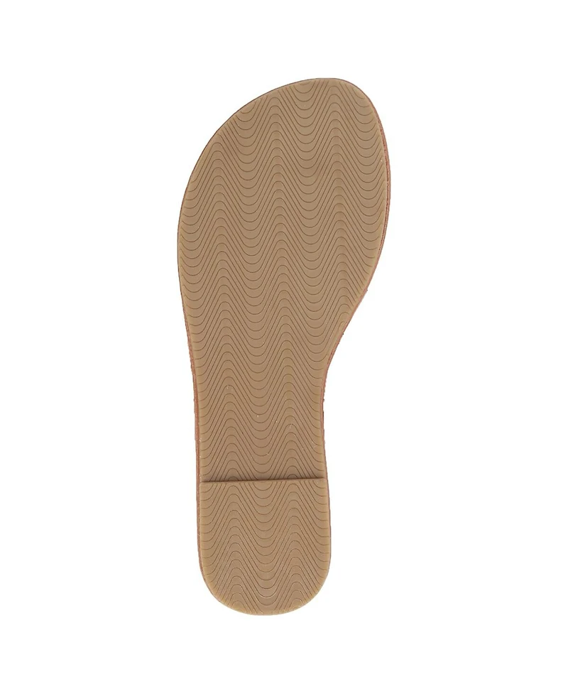 Women's La Clippers Die-Cut Logo Flip Flops