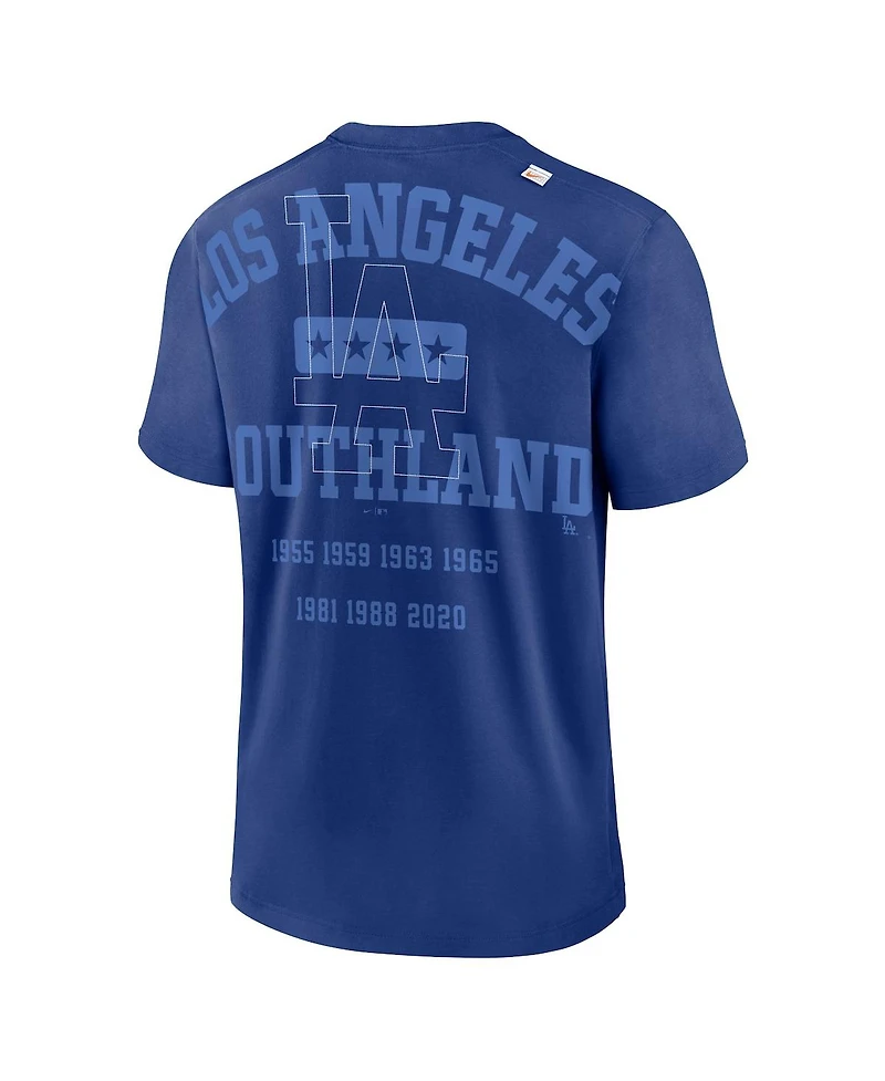 Men's Nike Royal Los Angeles Dodgers Statement Game Over T-shirt