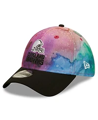 Men's New Era Pink, Black Cleveland Browns 2022 Nfl Crucial Catch 39THIRTY Flex Hat