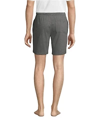 Lands' End Men's Big & Tall Knit Jersey Pajama Shorts