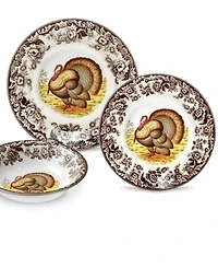 Spode Woodland Turkey Dinner Plate