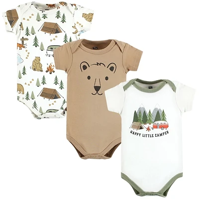 Hudson Baby Boys Unisex All-Season Cotton One-Piece Garment Set of 3