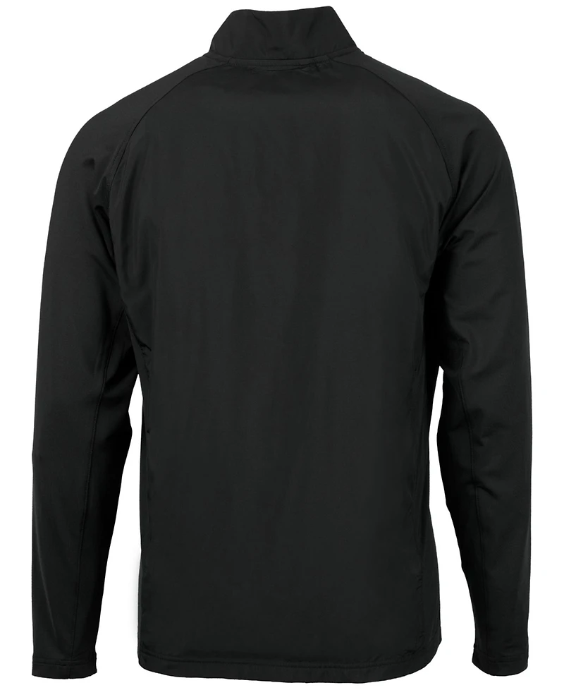 Cutter & Buck Adapt Eco Knit Hybrid Recycled Mens Big Tall Full Zip Jacket