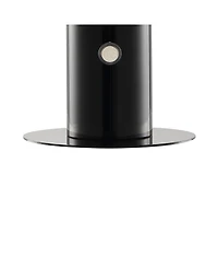 Suillius 11" Contemporary Bohemian Rechargeable, Cordless Iron Integrated Led Mushroom Table Lamp