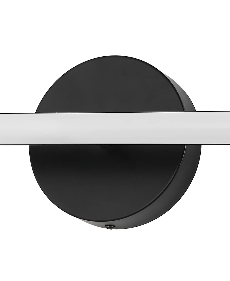 Emerson 20.25" 1-Light Modern Industrial 360-Degree Rotatable Aluminum Integrated Led Vanity Light