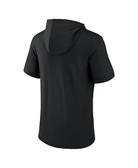Men's Fanatics Black Army Black Knights Outline Lower Arch Hoodie T-shirt