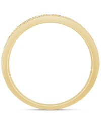 Diamond Milgrain Band (1/2 ct. t.w.) 14k White or Yellow Gold