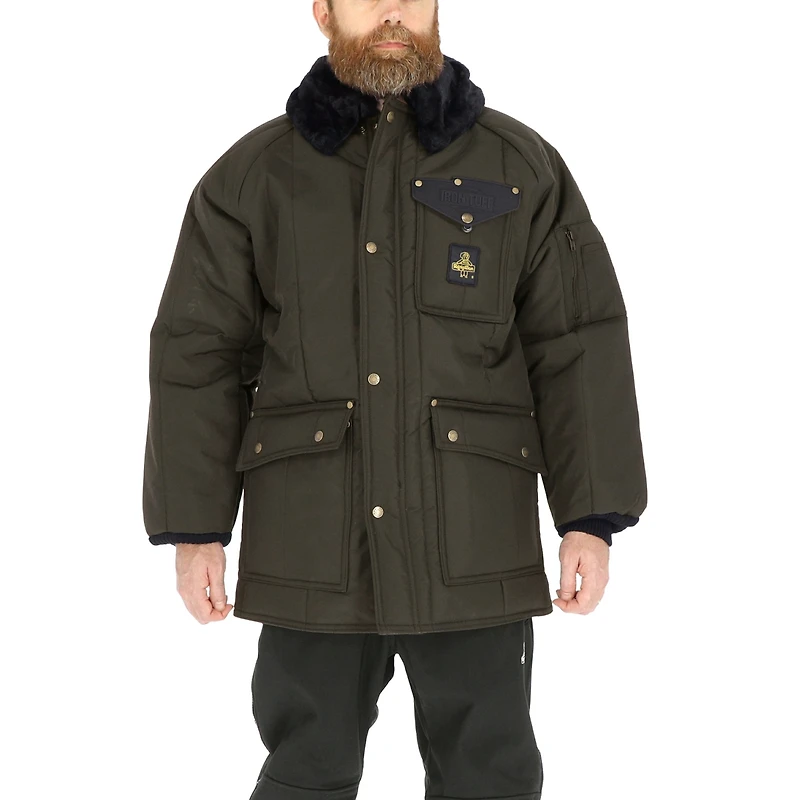 RefrigiWear Men's Iron-Tuff Siberian Jacket - Extreme Cold Weather Workwear, -50°F Protection, Durable & Water-Resistant
