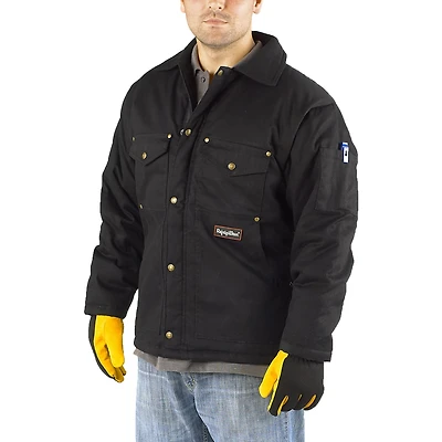RefrigiWear Big & Tall ComfortGuard Insulated Workwear Utility Jacket Water-Resistant
