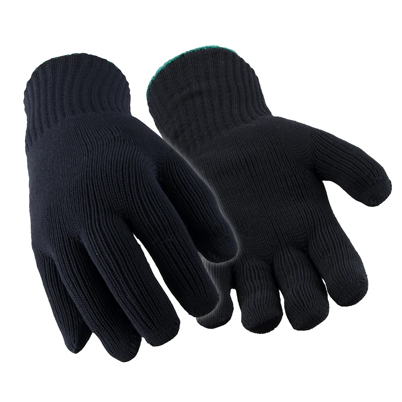 RefrigiWear Men's Dual-Layer Knit Insulated Gloves