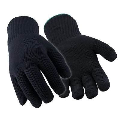 RefrigiWear Men's Dual-Layer Knit Insulated Gloves