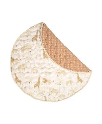 Crane Baby Baby Boys or Baby Girls Kendi Quilted Playmat Safari