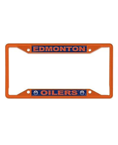 Wincraft Edmonton Oilers Chrome Color License Plate Frame