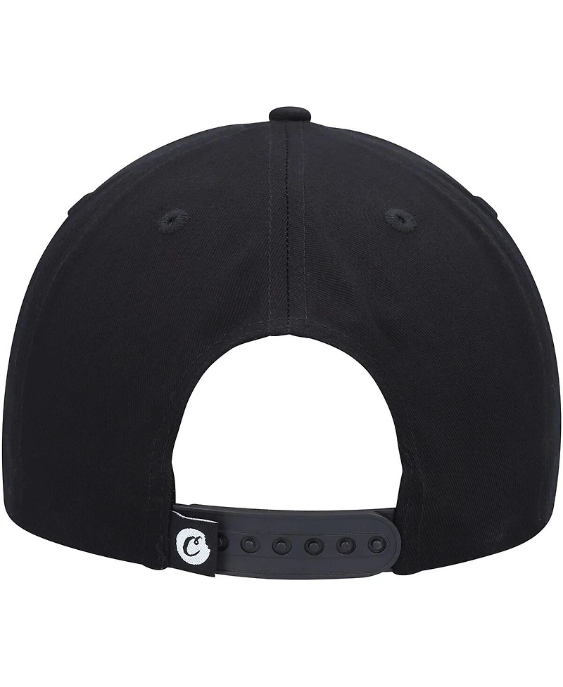 Men's Cookies Black Searchlight Snapback Hat