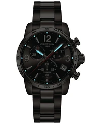 Certina Men's Swiss Chronograph Ds Podium Titanium Bracelet Watch 41mm