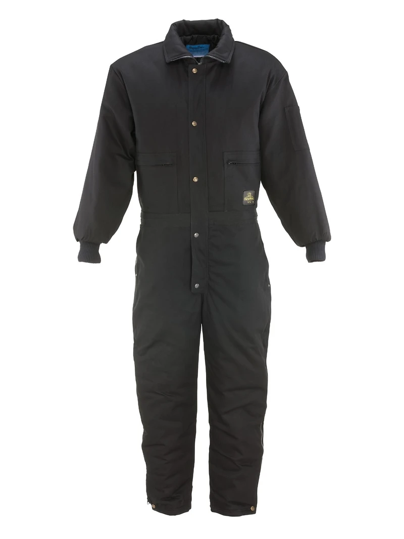 RefrigiWear Men's ComfortGuard Coveralls - -10°F Comfort, Insulated, Water-Repellent, Durable, Full-Body Workwear for Cold Weather Protection