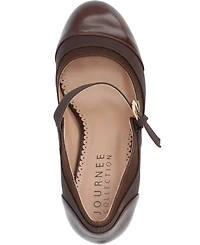 Journee Collection Women's Siri Round Toe Mary Jane Pumps