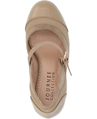 Journee Collection Women's Siri Round Toe Mary Jane Pumps