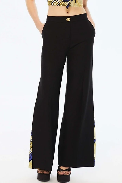 Nocturne Women's Wide-Leg Satin Pants