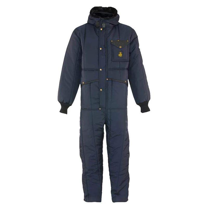 RefrigiWear Iron-Tuff Insulated Coveralls with Hood - Heavy-Duty Cold Weather Gear for Extreme Conditions - Big & Tall