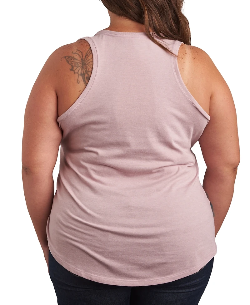 Hybrid Apparel Trendy Plus Size Graphic Tank Top