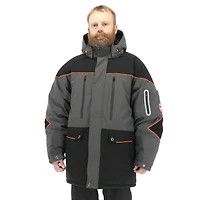 RefrigiWear Big & Tall PolarForce Parka Insulated Winter Jacket, -40°F Comfort Rating, Water-Repellent Wind-Tight