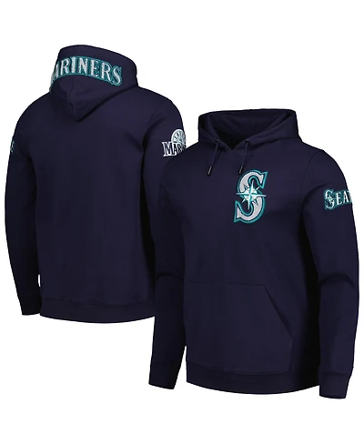 Men's Pro Standard Navy Seattle Mariners Team Logo Pullover Hoodie