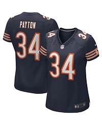 Women's Nike Walter Payton Navy Chicago Bears Game Retired Player Jersey