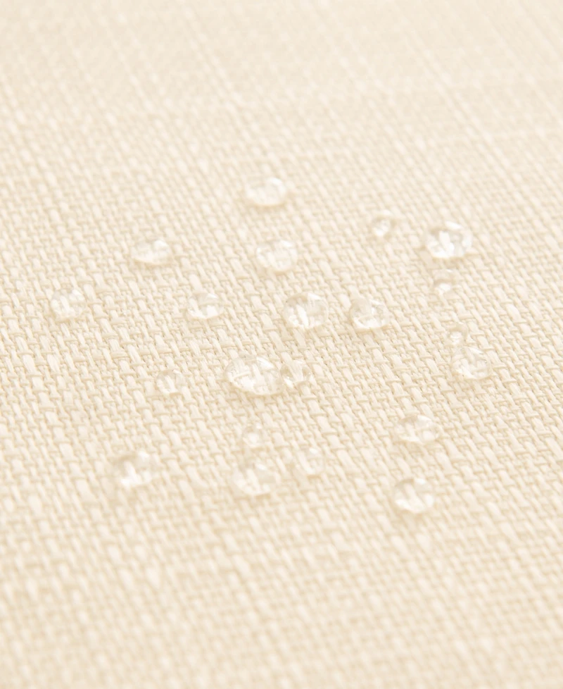Laurel Solid Texture Water and Stain Resistant Tablecloth