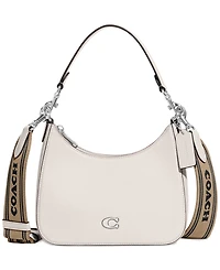 Coach Small Crossgrain Leather Hobo Crossbody Bag