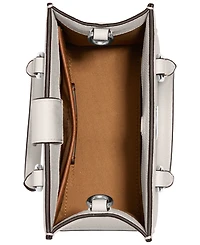 Coach Tote 16 Crossgrain Leather Crossbody Bag