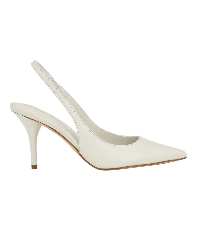 Calvin Klein Women's Cinola Pointy Toe Slingback Pumps