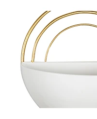 Danya B Crescent 3-Piece Metal Wall Planter Set