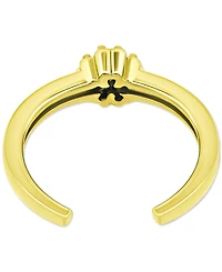 Giani Bernini Cubic Zirconia Flower Toe Ring, Created for Macy's