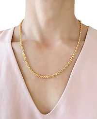 Sparkle Rope Link 22" Chain Necklace (3-5/8mm) in 14k Gold