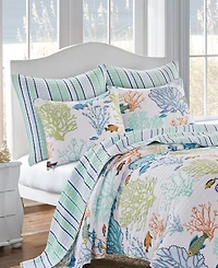 Levtex Deep Sea Reversible 3-Pc. Quilt Set, Full/Queen
