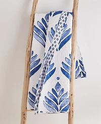 Levtex Vintage-Like Blossom Reversible Quilted Throw, 50" x 60"