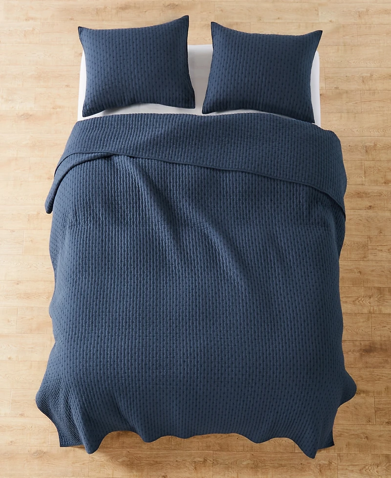 Levtex Cross Stitch Stitching 2-Pc. Quilt Set, Twin/Twin Xl