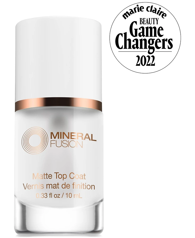 Mineral Fusion Matte Top Coat Nail Treatment