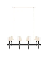 Hampton Hill Fairmount Drum Shades 8-Light Traditional Chandelier