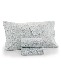 Charter Club Printed Flannel Cotton 4-Pc. Sheet Set, Queen, Exclusively at Macy's
