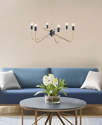 Hampton Hill Alexis 6-Light Two-Tone Chandelier
