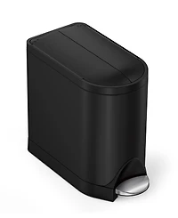 Simplehuman 10 Liter Butterfly Lid Bathroom Trash Can