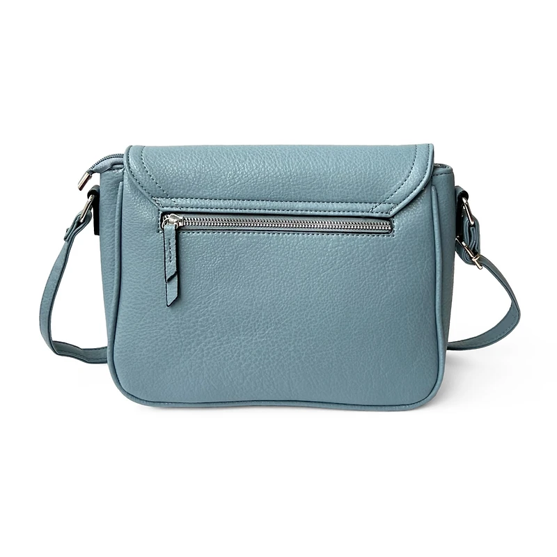Ladies Crossbody Bag with Front Flap