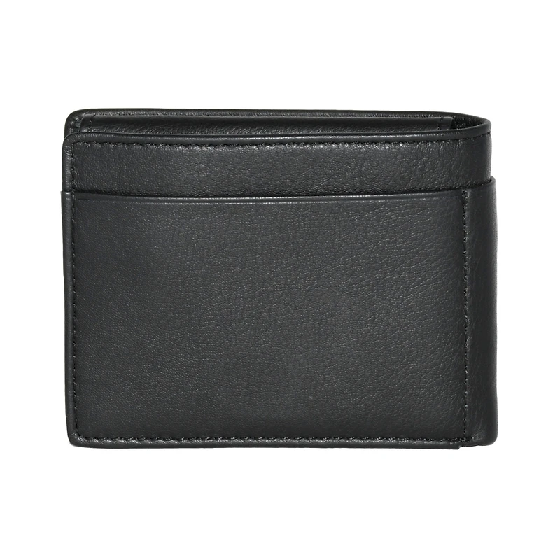 Club Rochelier Men's Slim Fold Wallet with Removable Id